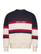 Monotype Color Block Sweatshirt Tops Sweat-shirts & Hoodies Sweat-shir...