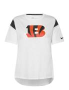 Nike Nfl Cincinnati Bengals Top Sport T-shirts & Tops Short-sleeved Wh...