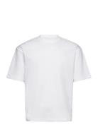 Slhlooseoscar Ss O-Neck Tee Noos Tops T-shirts Short-sleeved White Sel...