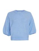 Mschpetrinelle Hope 2/4 Pullover Tops Knitwear Jumpers Blue MSCH Copen...