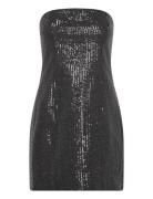 Twill Sequin Mini Dress Designers Knee-length & Midi Black ROTATE Birg...