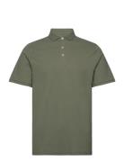 Bs Monir Regular Fit Polo Shirt Tops Polos Short-sleeved Green Bruun &...