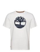 Kennebec River Tree Logo Short Sleeve Tee White Designers T-shirts Sho...