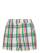 Checked Cotton Short Bottoms Shorts Casual Shorts Multi/patterned Bobo...