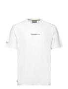 Utility Sport Logo Loose Tee Sport T-shirts Short-sleeved White Superd...