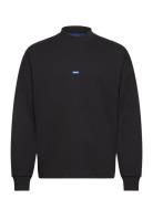 Nedro Tops Sweat-shirts & Hoodies Sweat-shirts Black HUGO BLUE