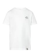 Printed Tee Thorlino Tee Tops T-shirts Short-sleeved White Mads Nørgaa...