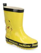 Pokemon Rainboots Shoes Rubberboots High Rubberboots Yellow Leomil