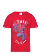 Tshirt Tops T-shirts Short-sleeved Red Spider-man
