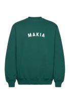 Pujo Sweatshirt Tops Sweat-shirts & Hoodies Sweat-shirts Green Makia