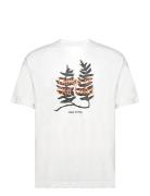 Lungs T-Shirt Tops T-shirts Short-sleeved White Makia