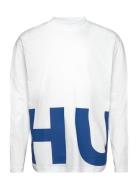 Nallison Tops Sweat-shirts & Hoodies Sweat-shirts White HUGO BLUE