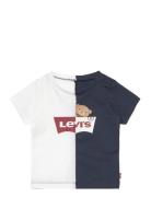Levi's® Spliced Graphic Tee Tops T-shirts Short-sleeved Multi/patterne...