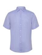Shirt Tops Shirts Short-sleeved Blue United Colors Of Benetton