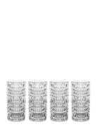 Ethno Longdrink 4-P Home Tableware Glass Drinking Glass Nude Nachtmann