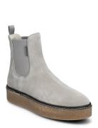 Sophie Shoes Chelsea Boots Grey Hush Puppies