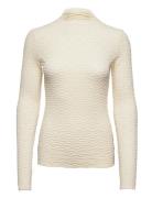 Melaiw Rollneck Tops T-shirts & Tops Long-sleeved Cream InWear