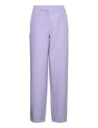 Vikamma Hw Pant - Bottoms Trousers Straight Leg Purple Vila