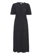 Slbrielle Dress Maksimekko Juhlamekko Black Soaked In Luxury