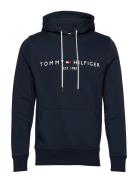Core Tommy Logo Hoody Tops Sweat-shirts & Hoodies Hoodies Navy Tommy H...