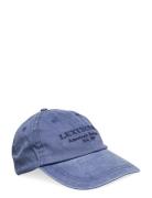 York Washed Cotton Cap Accessories Headwear Caps Blue Lexington Clothi...