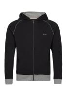 Mix&Match Jacket H Tops Sweat-shirts & Hoodies Hoodies Black BOSS