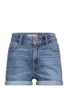 Shorts Denim Highwaist Blue Bottoms Shorts Blue Lindex