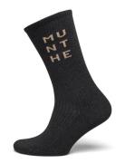 Ekanea Lingerie Socks Regular Socks Black Munthe