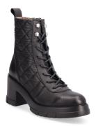 Wild/Nylon Shoes Boots Ankle Boots Ankle Boots With Heel Black Wonders