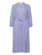 Saselma Dress 15154 Polvipituinen Mekko Blue Samsøe Samsøe