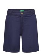 Bermuda Bottoms Shorts Blue United Colors Of Benetton