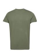 Bamboo Tee Tops T-shirts Short-sleeved Green Resteröds