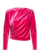Objalona L/S Top 124 Tops Blouses Long-sleeved Pink Object