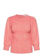 Sefikapw Bl Tops Blouses Long-sleeved Pink Part Two