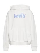 Levi's Square Pocket Hoodie Tops Sweat-shirts & Hoodies Hoodies White ...