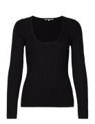 Temperance-M Tops Knitwear Jumpers Black MbyM