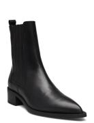 Shani Shoes Boots Ankle Boots Ankle Boots Flat Heel Black Pavement