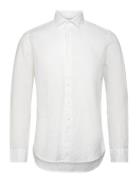 Cityhemden 1/1 Arm Tops Shirts Casual White Seidensticker