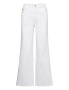 Diana Pants Stretch Denim Bottoms Jeans Wide White Naja Lauf