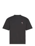 Over D T-Shirt Tops T-shirts Short-sleeved Black Roots By Han Kjøbenha...