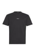 T-Shirt Regular Tops T-shirts Short-sleeved Black Replay