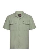 Ss Chetopa Shirt Tops Shirts Short-sleeved Green Lee Jeans