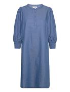 Fqaby-Dress Polvipituinen Mekko Blue FREE/QUENT