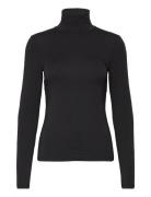 Mscholivie R Ls Top Tops T-shirts & Tops Long-sleeved Black MSCH Copen...
