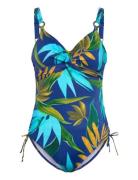 Pichola Uw Twist Front Swimsuit With Adjustable Leg Uimapuku Uima-asut...