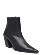 Pointy Ankle Boots Shoes Boots Ankle Boots Ankle Boots With Heel Black...
