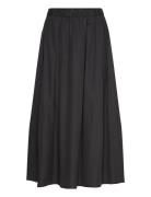 Jorina A-Line Skirt Polvipituinen Hame Black Stylein