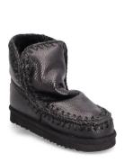 Eskimo 18 Shoes Boots Ankle Boots Ankle Boots Flat Heel Black MOU