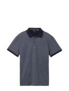 Grindle Polo Tops Polos Short-sleeved Navy Tom Tailor