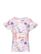 Print Smoc T-Shirt Tops T-shirts Short-sleeved Multi/patterned Gugguu